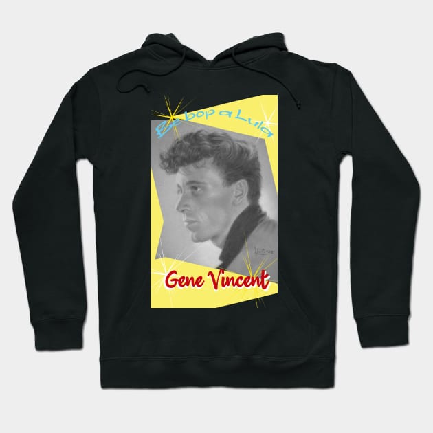 Gene Vincent Hoodie by jkarenart